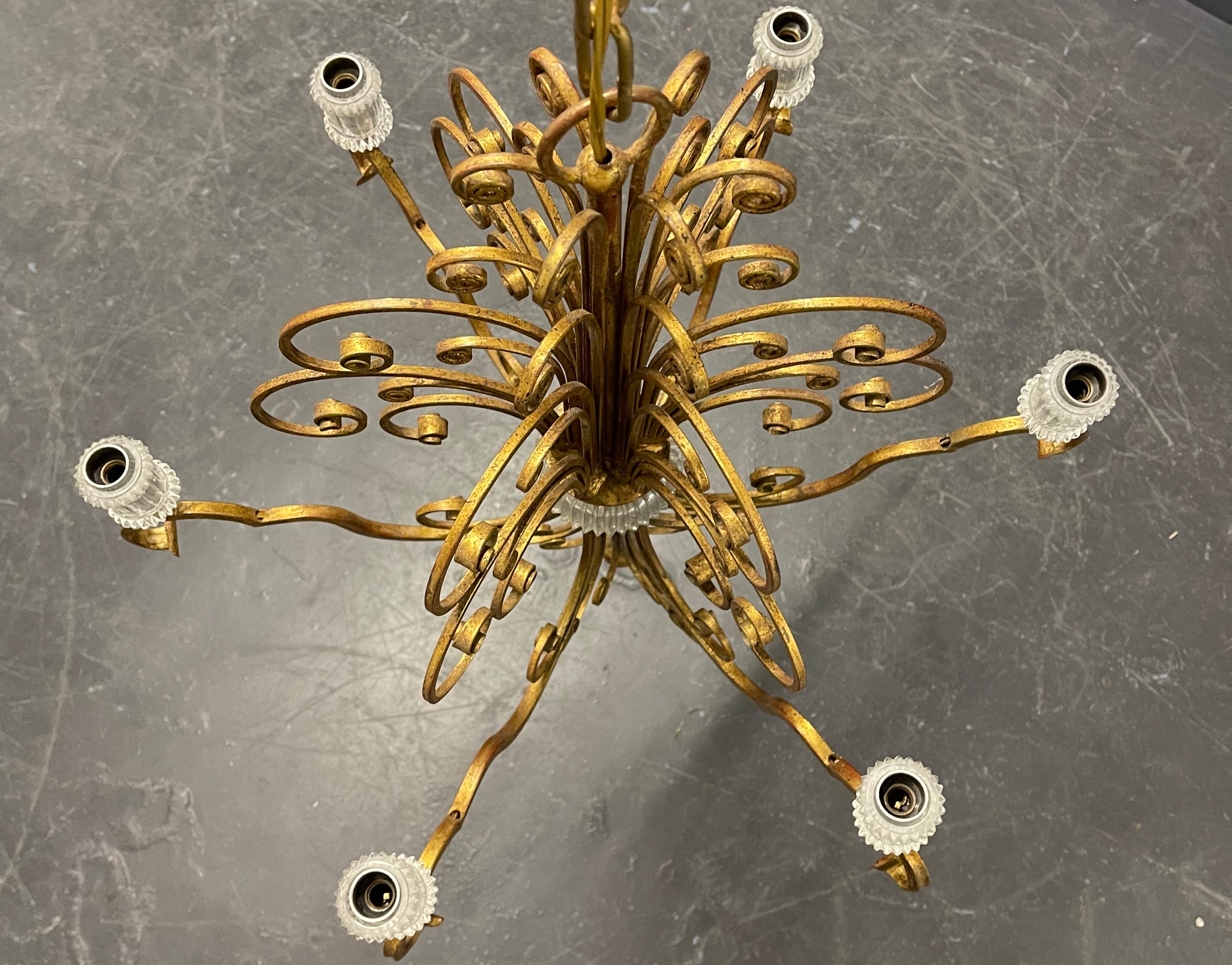grande e imponente lampadario Maison Bigli in vendita 5