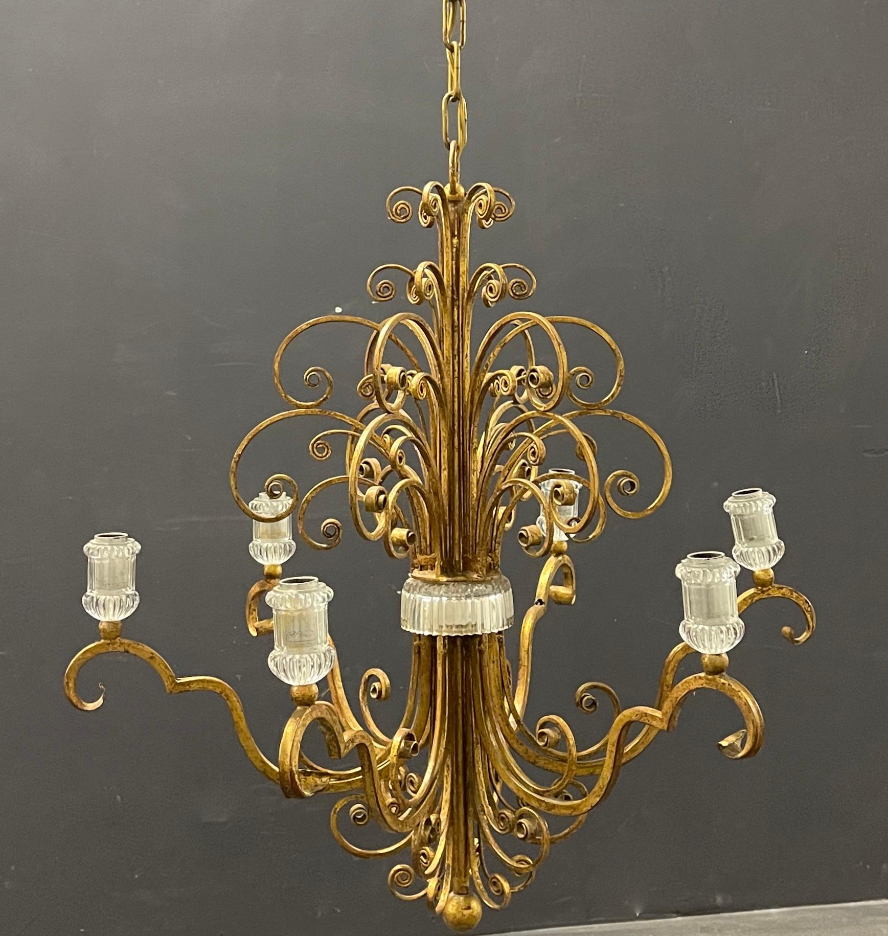 grande e imponente lampadario Maison Bigli in vendita 8