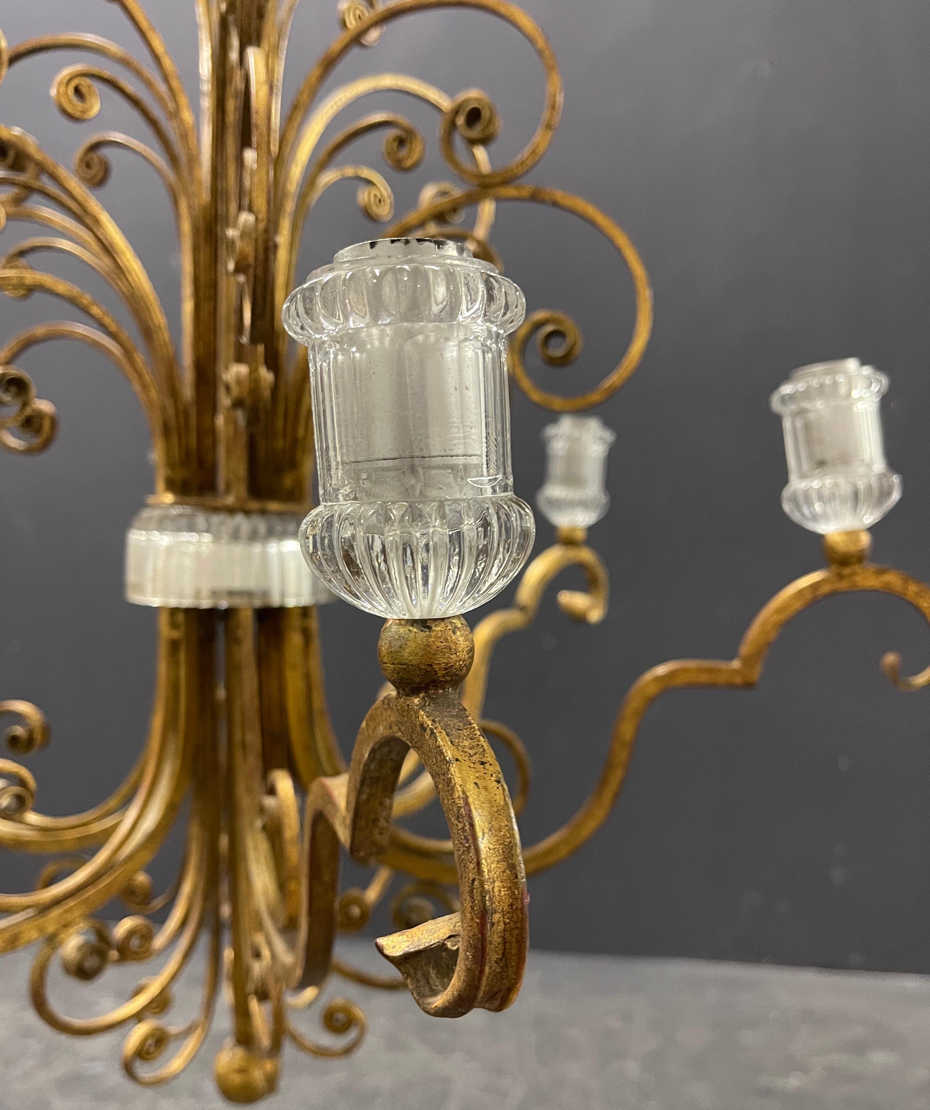grande e imponente lampadario Maison Bigli in vendita 10