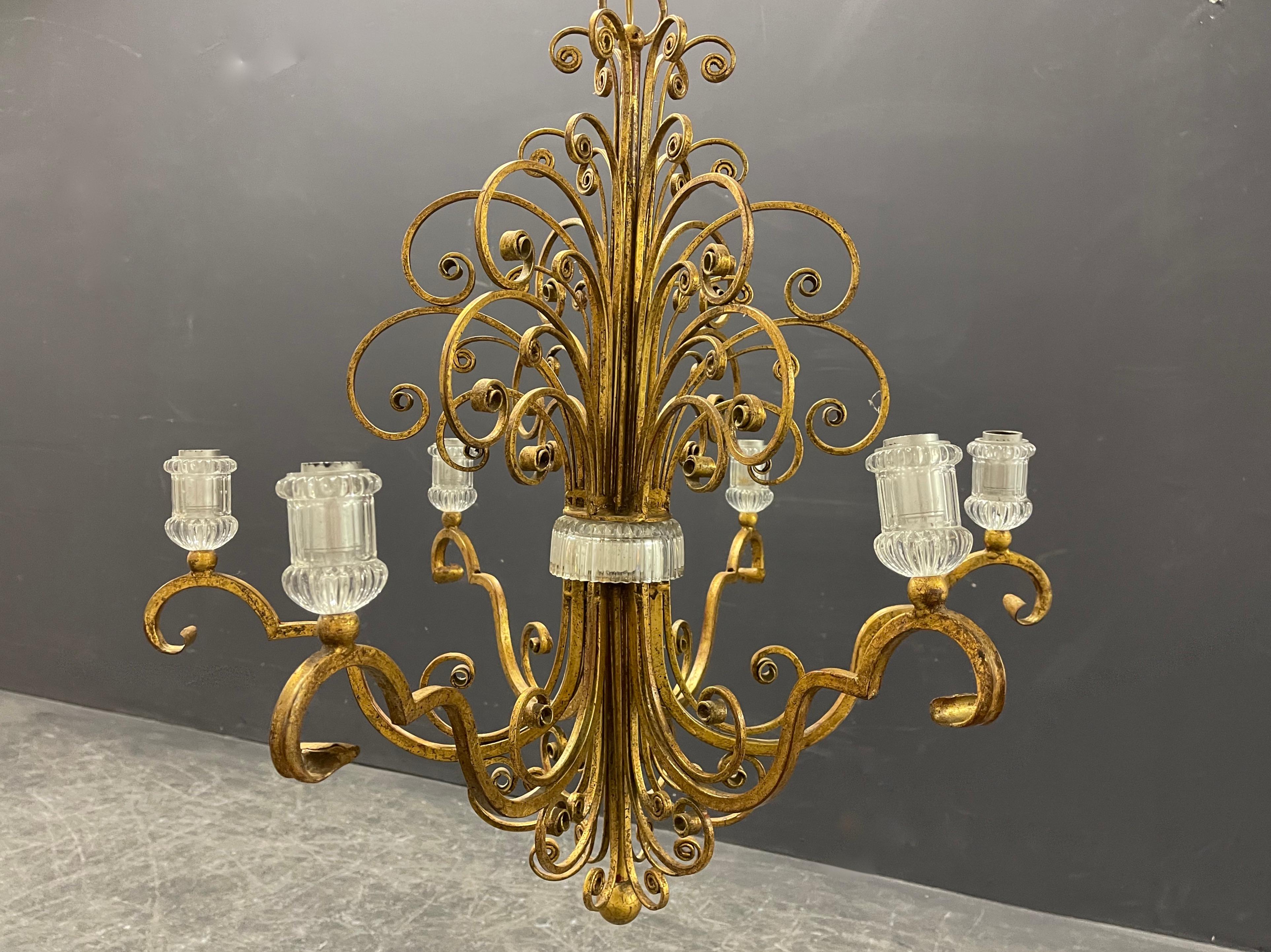grande e imponente lampadario Maison Bigli in vendita 11