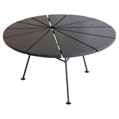 Big And Low Bam Bam Black Ash Table by OK Design