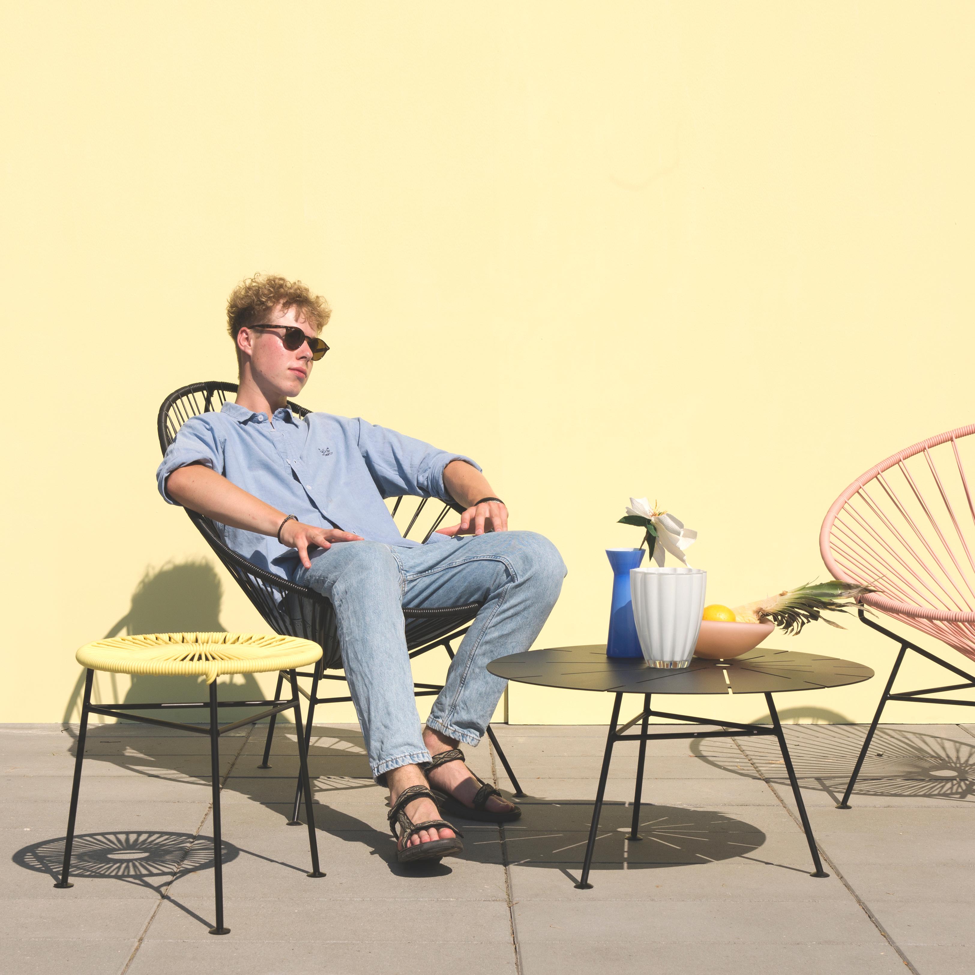 Großer und niedriger Bambus-Bambustisch von OK Design im Zustand „Neu“ im Angebot in Geneve, CH