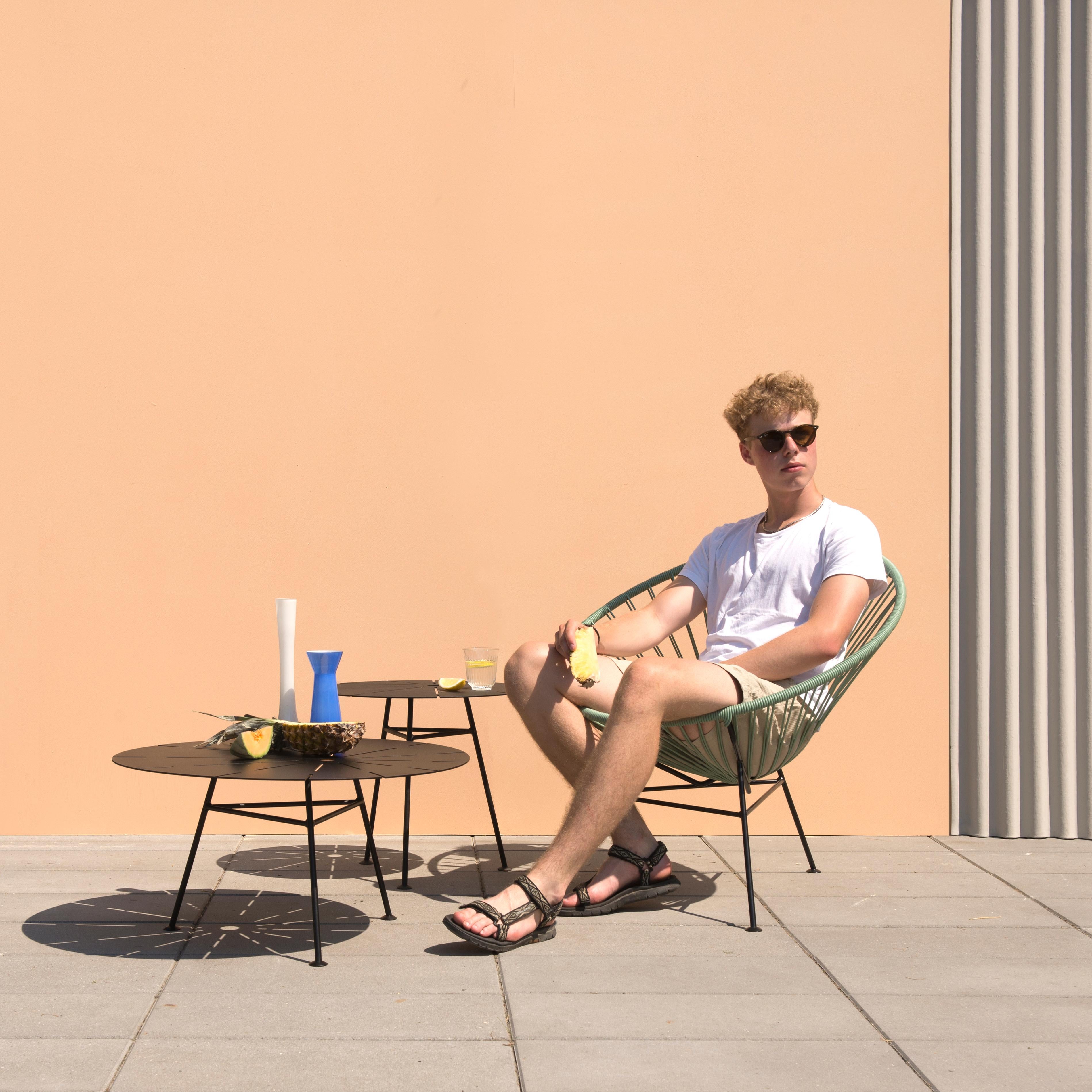 Großer und niedriger Bambus-Bambustisch von OK Design (21. Jahrhundert und zeitgenössisch) im Angebot