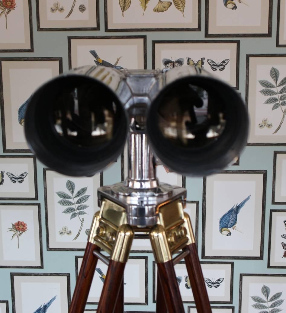 Big and Powerful Observation Binoculars Made by Fuji, circa 1950 4