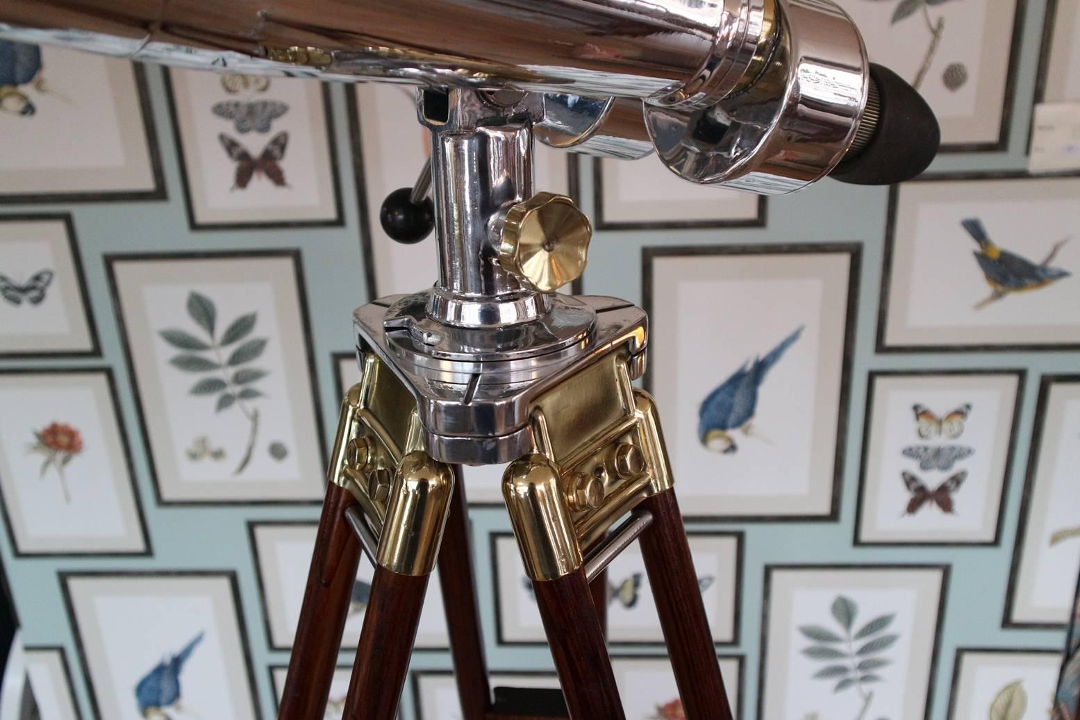 Japanese Big and Powerful Observation Binoculars Made by Fuji, circa 1950