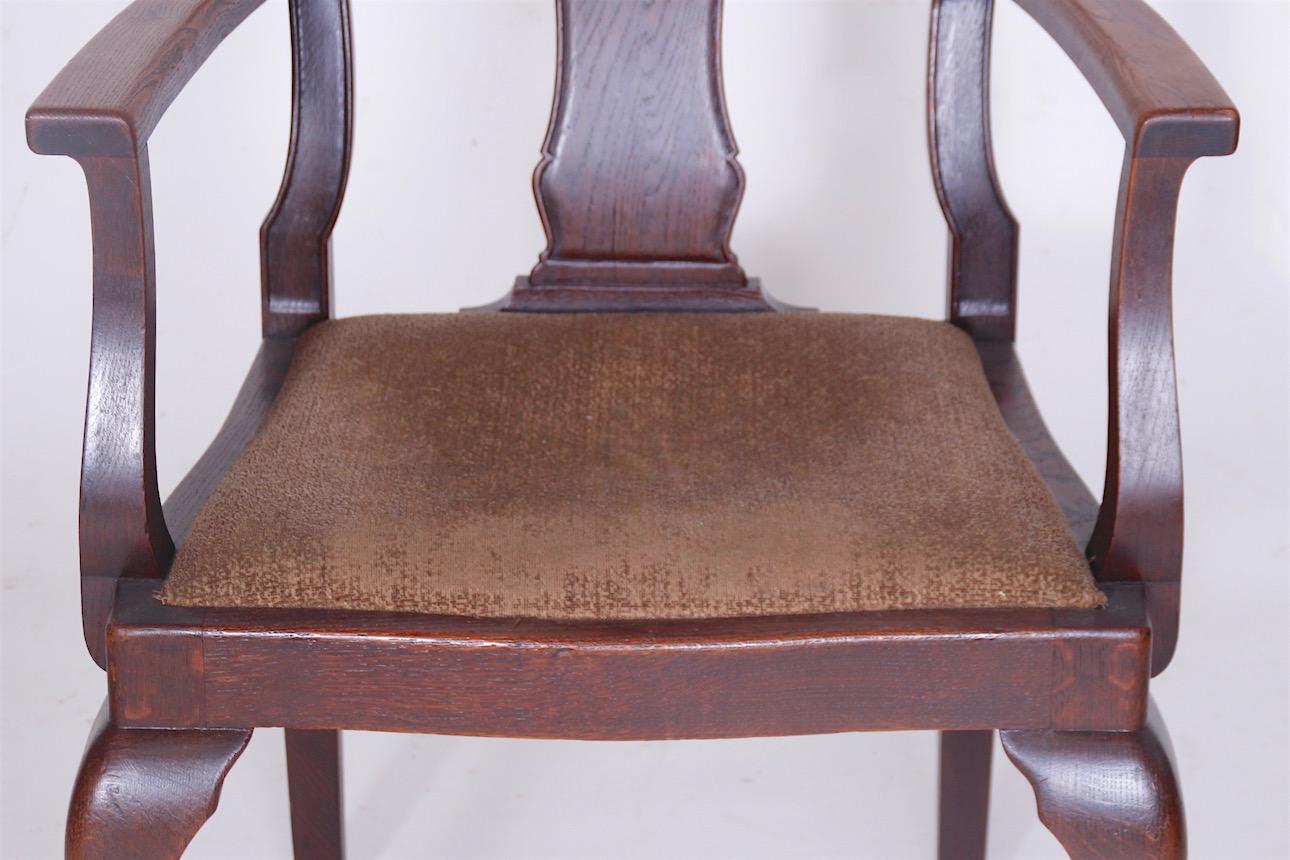 Mid-Century Modern Big Antique Chair, 1920s