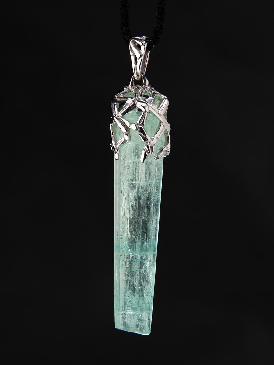 big crystal pendant necklace