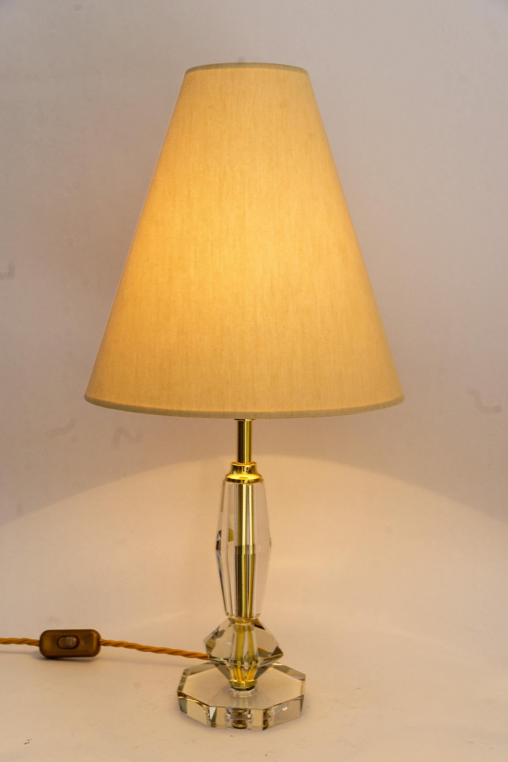 Big Art Deco bakalowits table lamp vienna around 1920s For Sale 4
