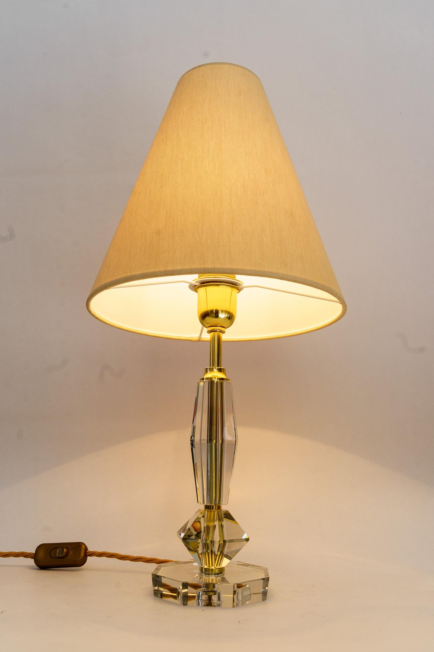 Big Art Deco bakalowits table lamp vienna around 1920s For Sale 5
