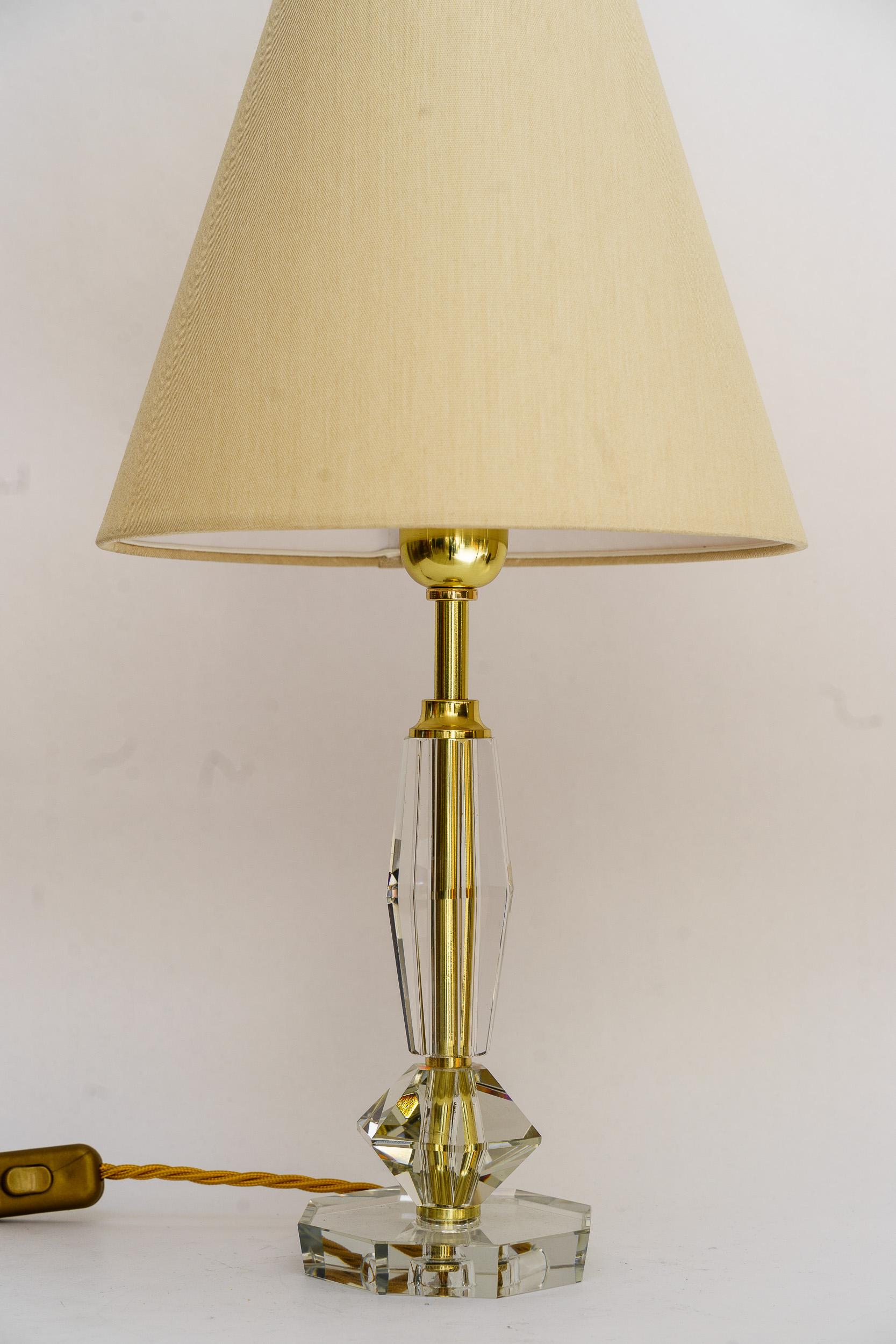 Big Art Deco bakalowits table lamp vienna around 1920s In Good Condition For Sale In Wien, AT