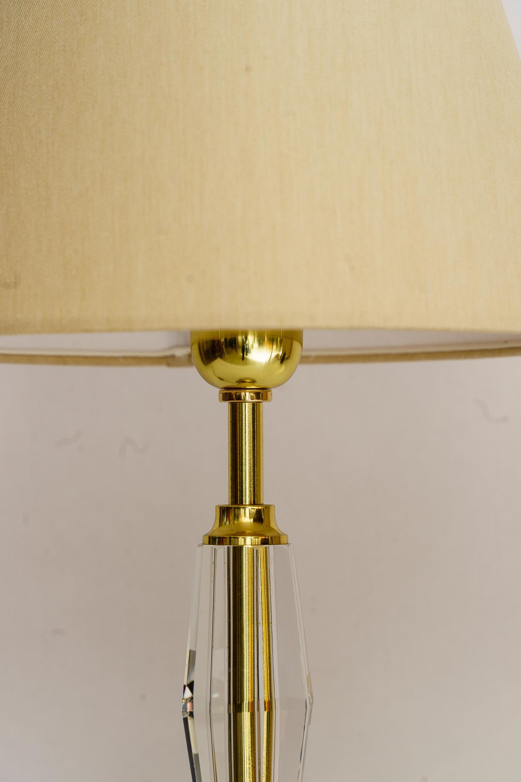 Early 20th Century Big Art Deco bakalowits table lamp vienna around 1920s For Sale