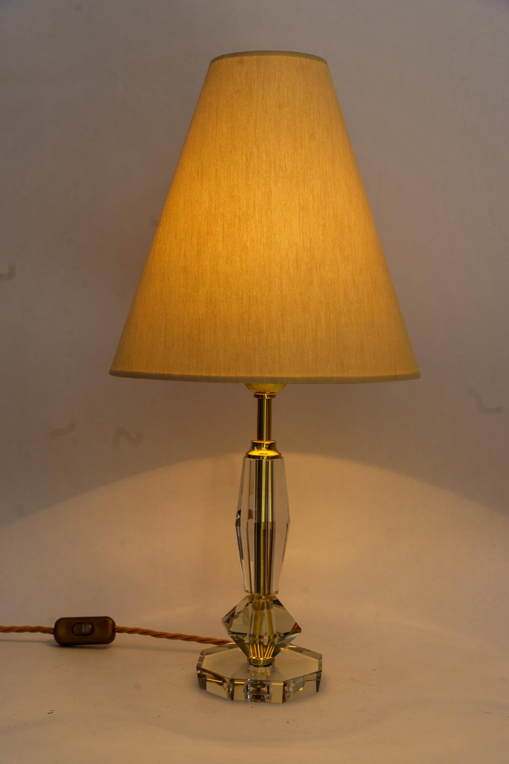 Grande lampe de table Art Déco bakalowits viennoise des années 1920 en vente 1