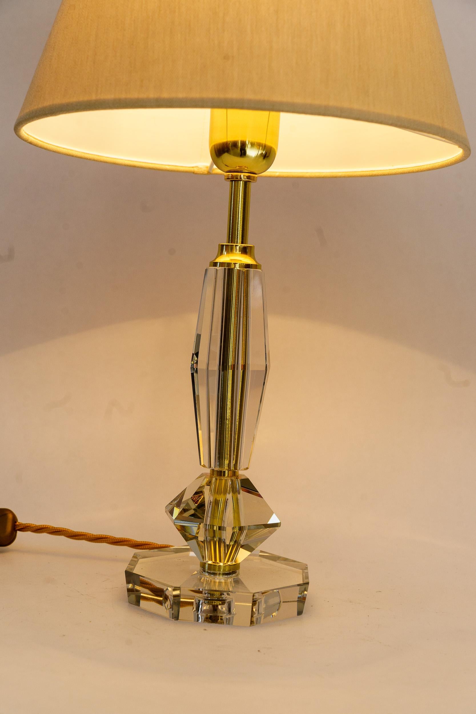 Big Art Deco bakalowits table lamp vienna around 1920s For Sale 3
