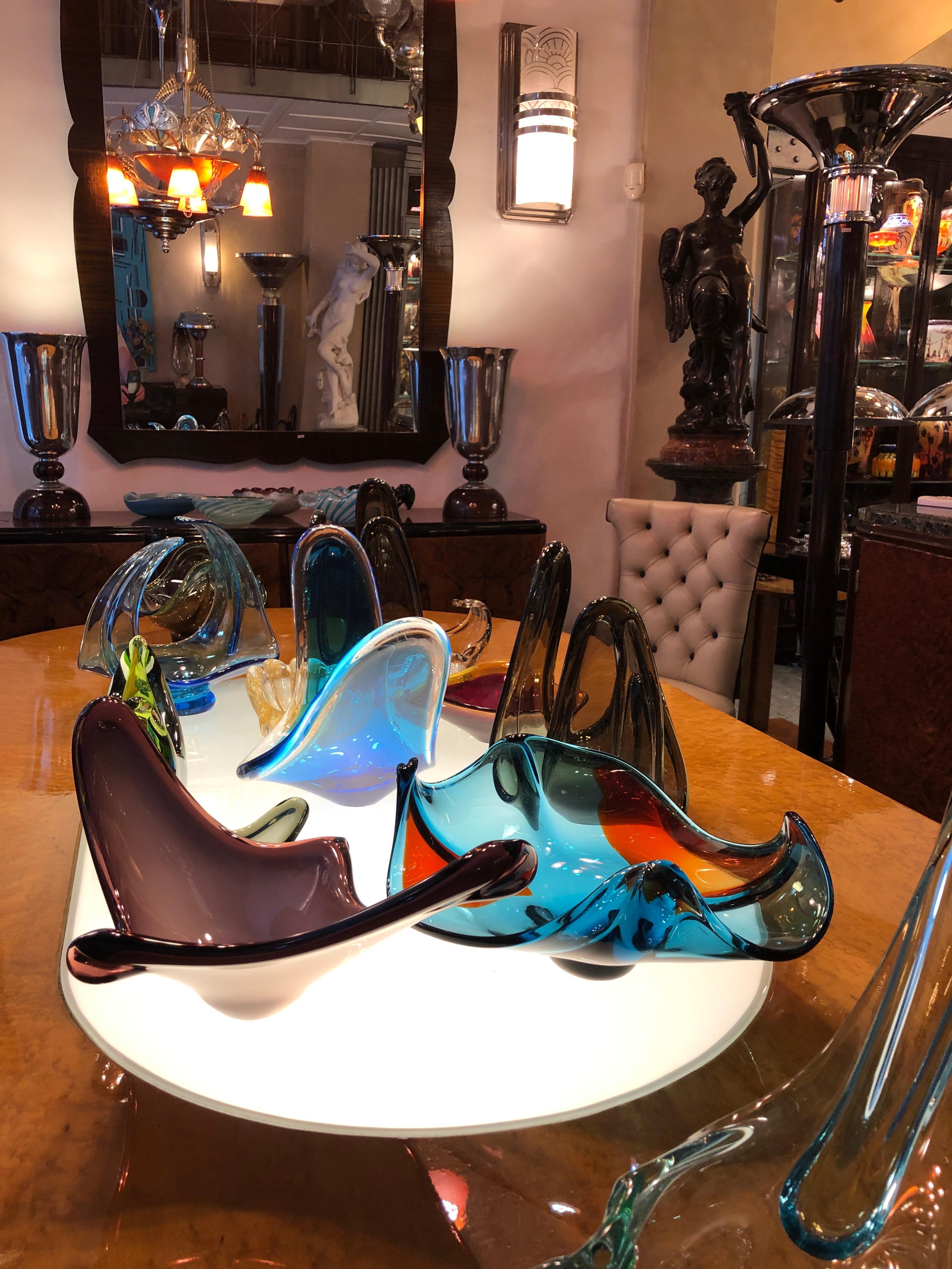 Grande specchio in legno Art Deco Mirror, Anno: 1925 in vendita 5