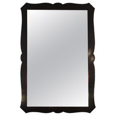 Grand miroir Art Déco France en bois, année : 1925
