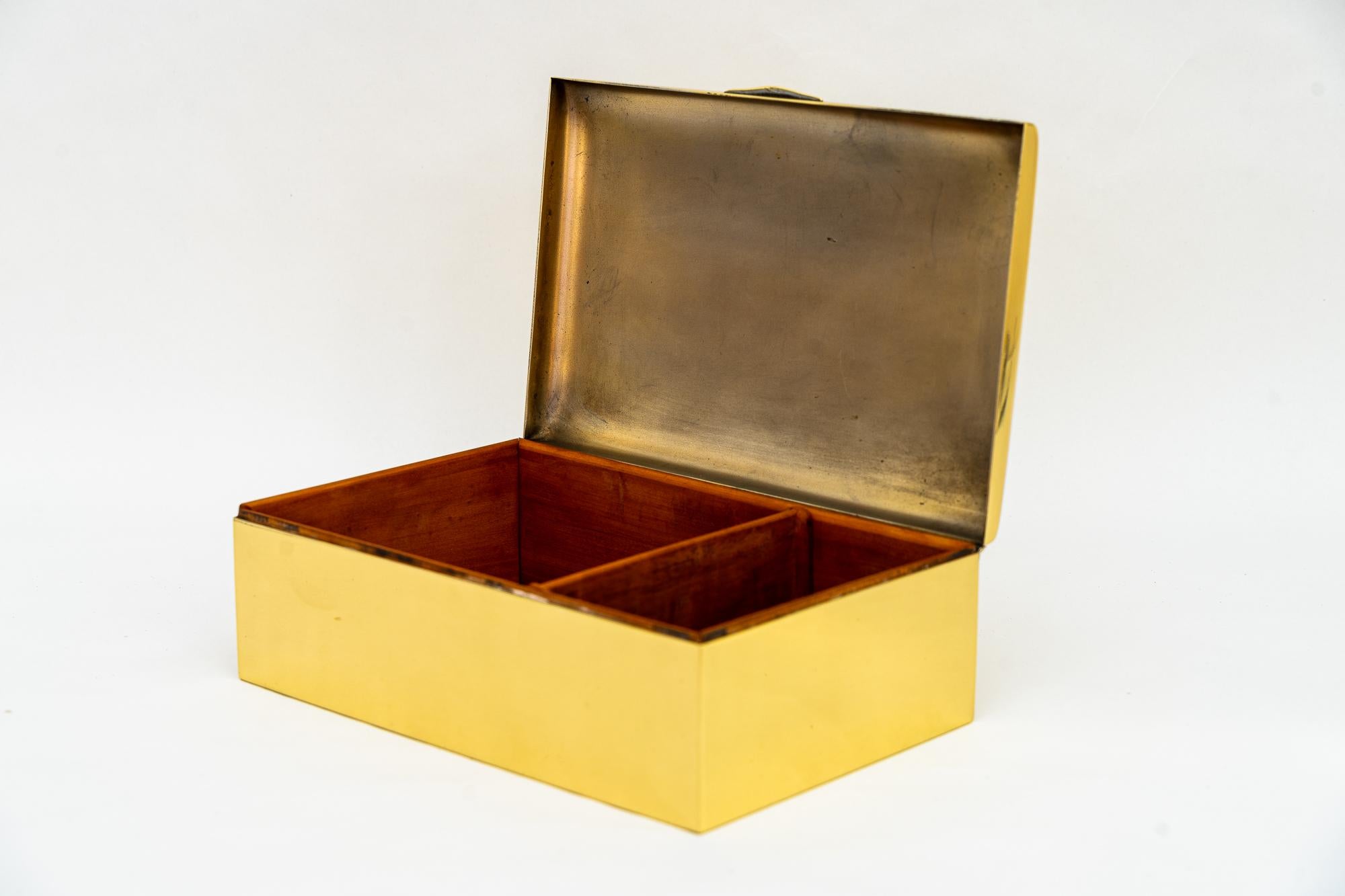 Big Art Deco Jewelry Box Vienna Around 1920s In Good Condition For Sale In Wien, AT