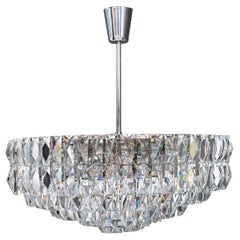 Lampadario di cristallo Big Bakalowits, anni '60 circa