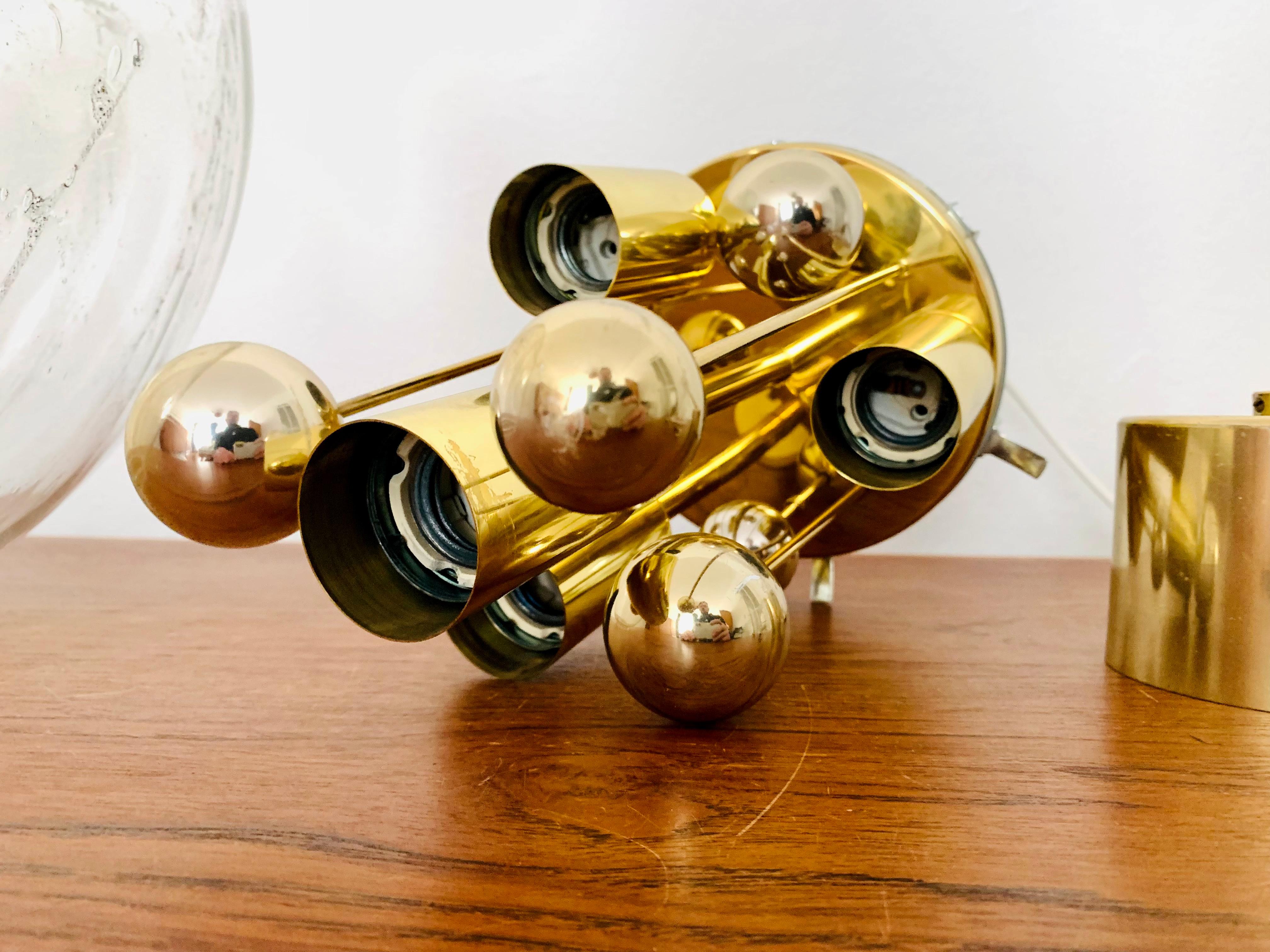 Lampada a sospensione in vetro Big Ball di Bigli in vendita 6