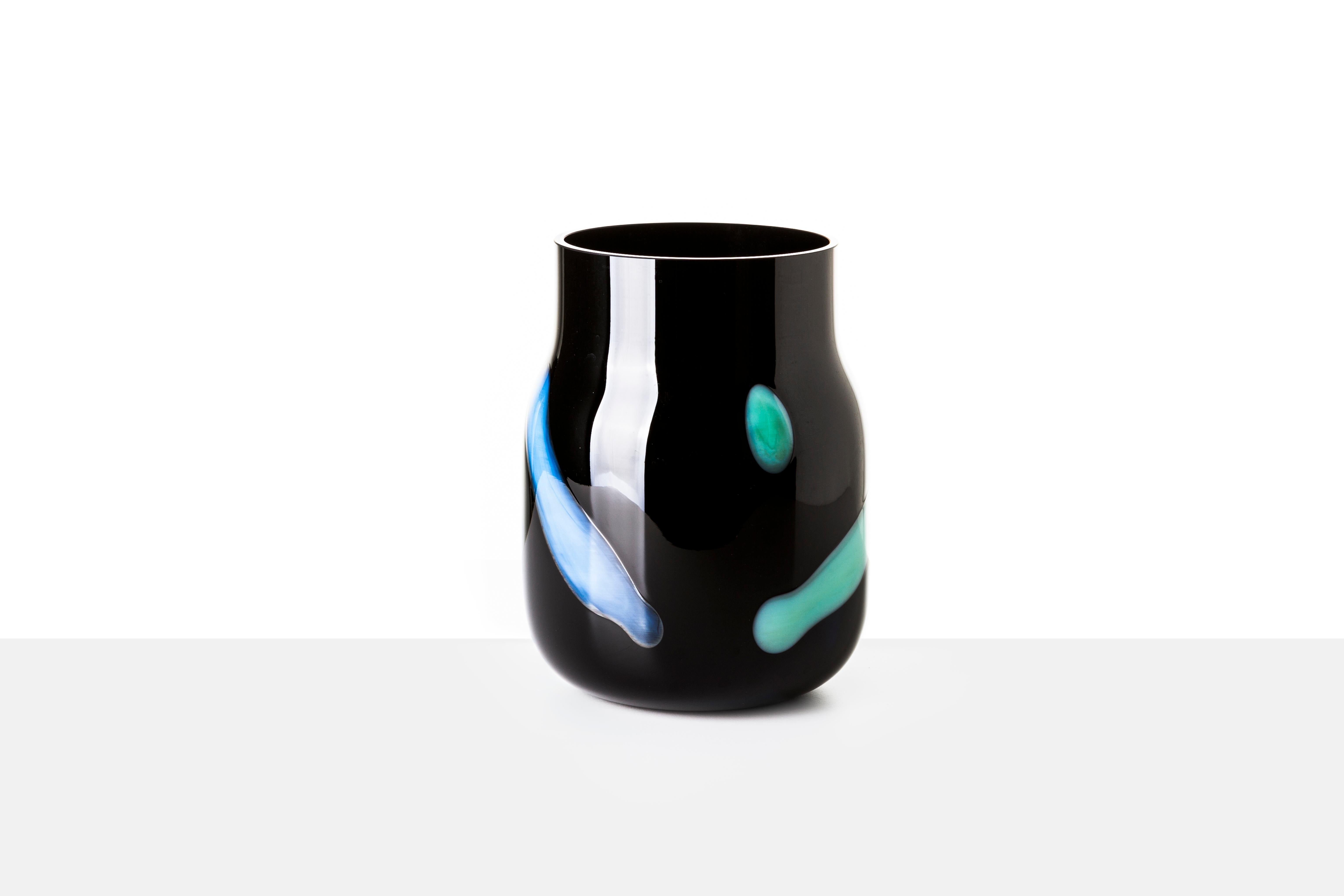 Post-Modern Big Bandaska Postmodern Vase by Dechem Studio