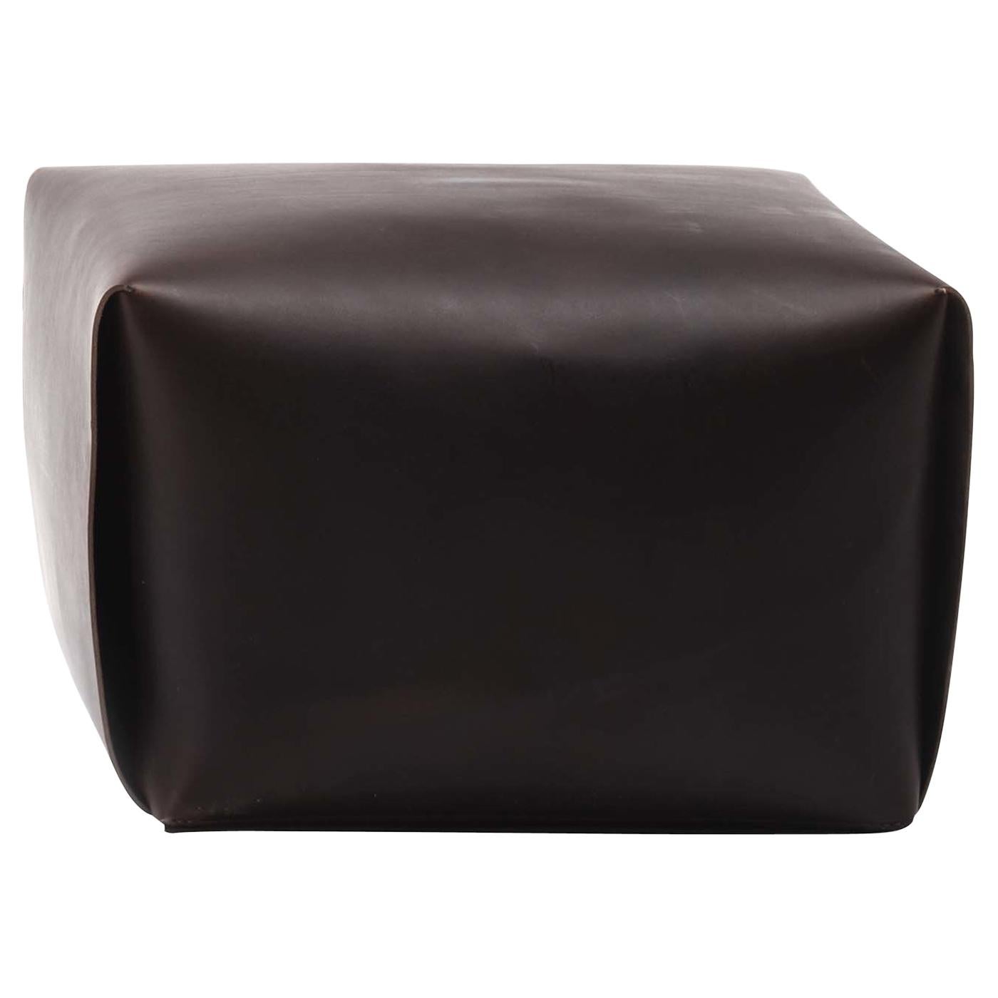 Bao Natural Leather Ottoman For Sale at 1stDibs leather ottomans