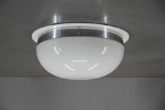 Gran aplique o aplique de cromo Bauhaus, años 40