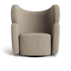 'Big Big Chair' Armchair by Norr11, Barnum Bouclé, Sand