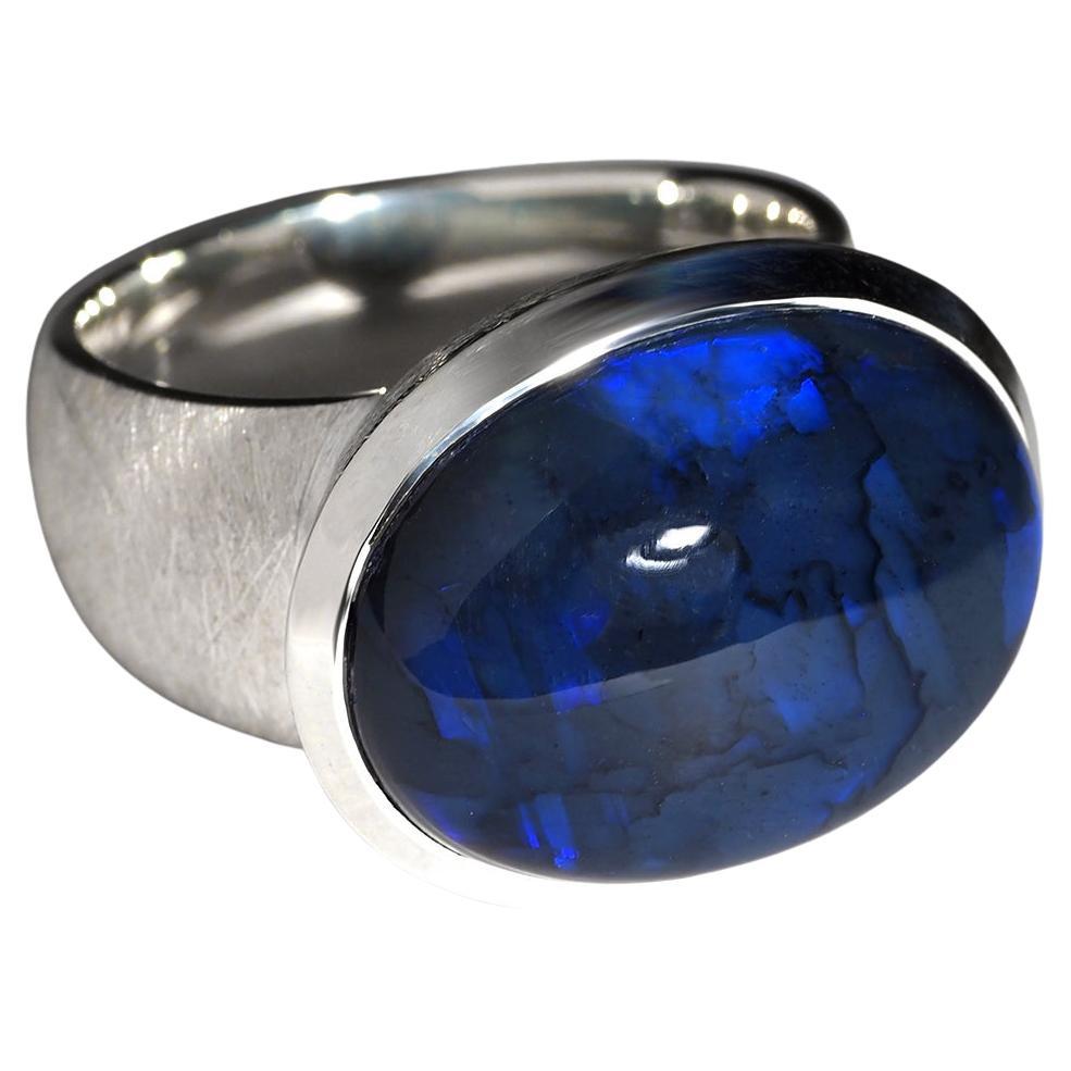 Black Opal Rings