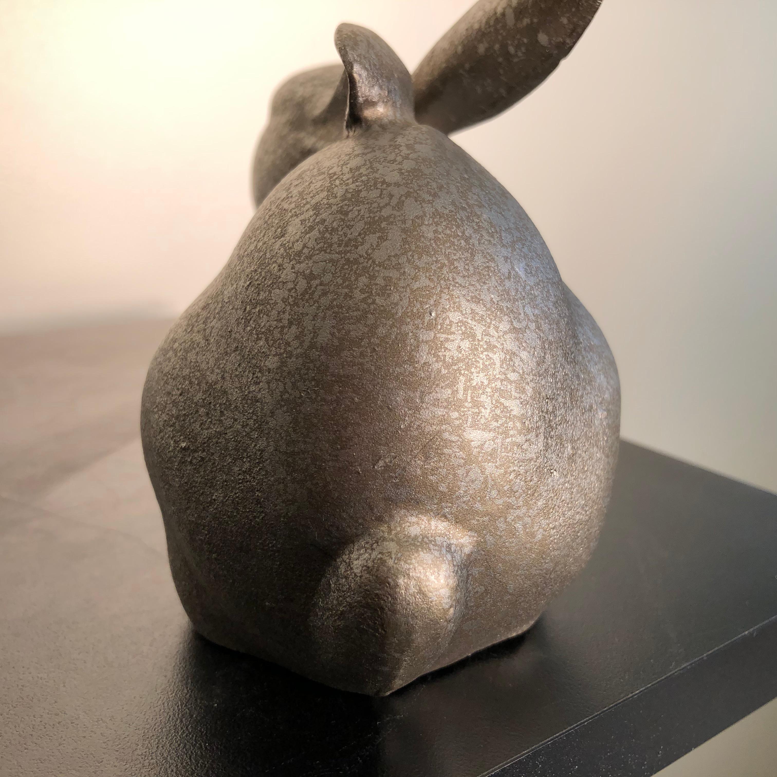 Big Bold Alert Rabbit from Japan, Handsome and Finely Sculpted 1