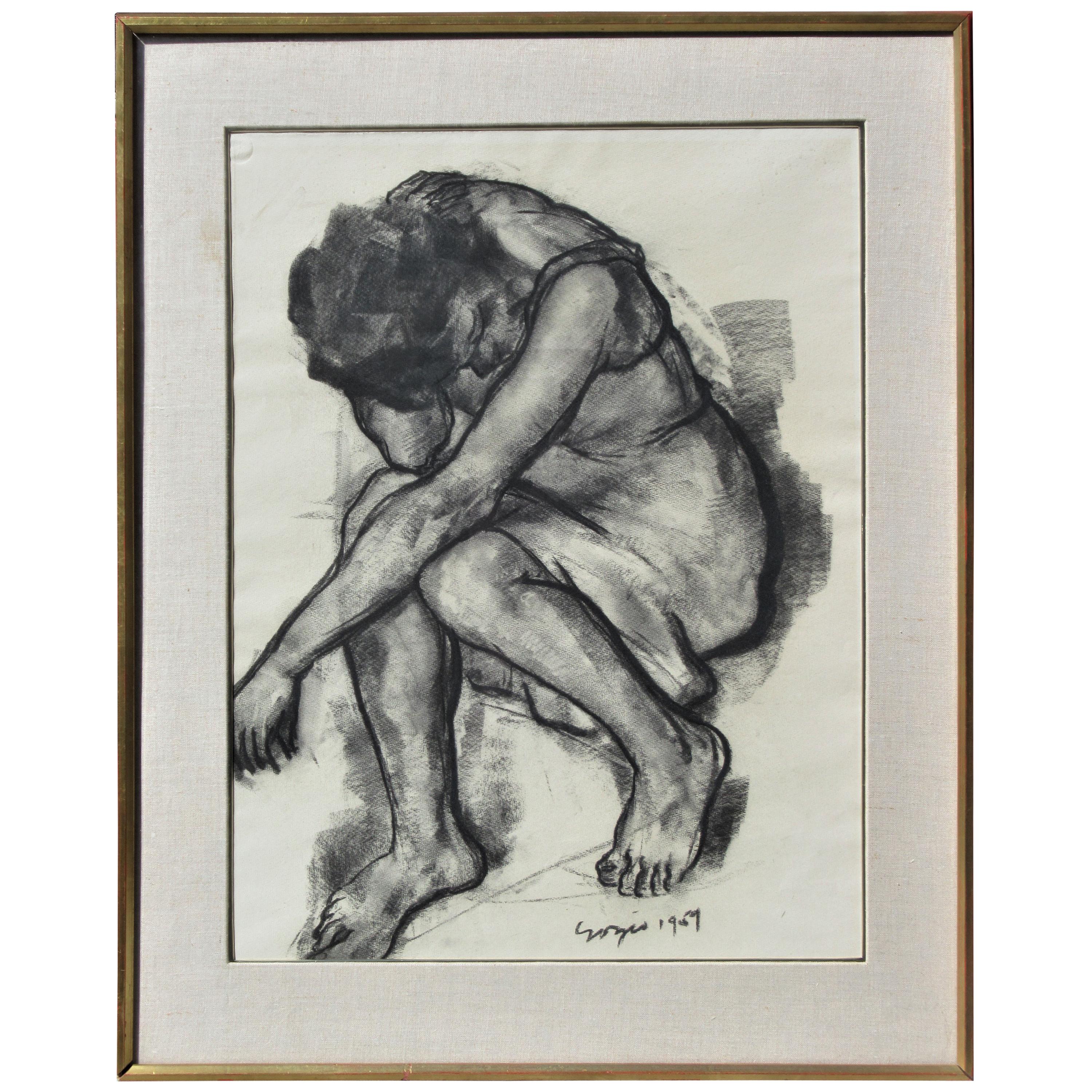  Drawing of a Woman - Soyer, 1957