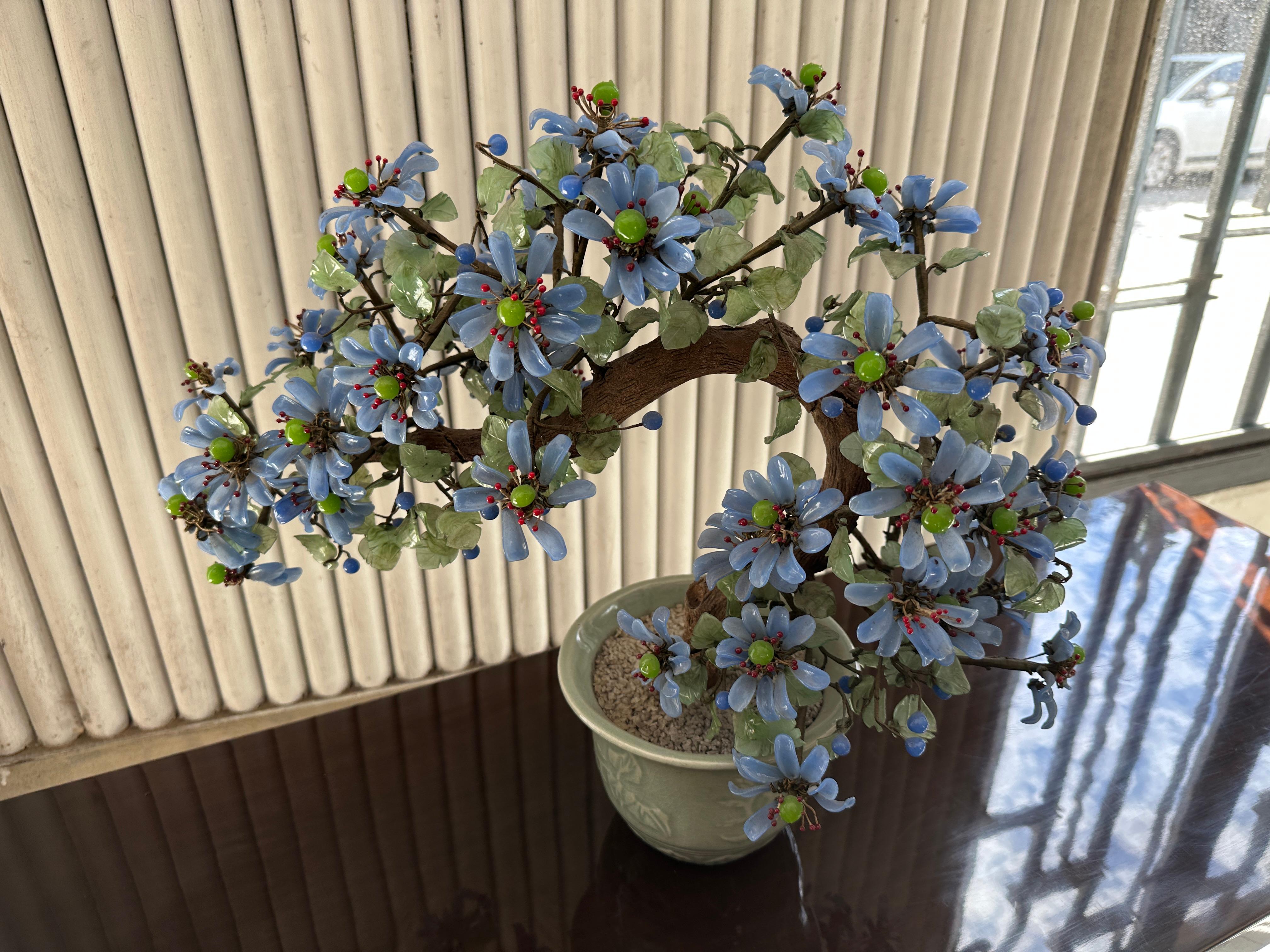 Große Bonsai-Glas und Keramik im Angebot 9