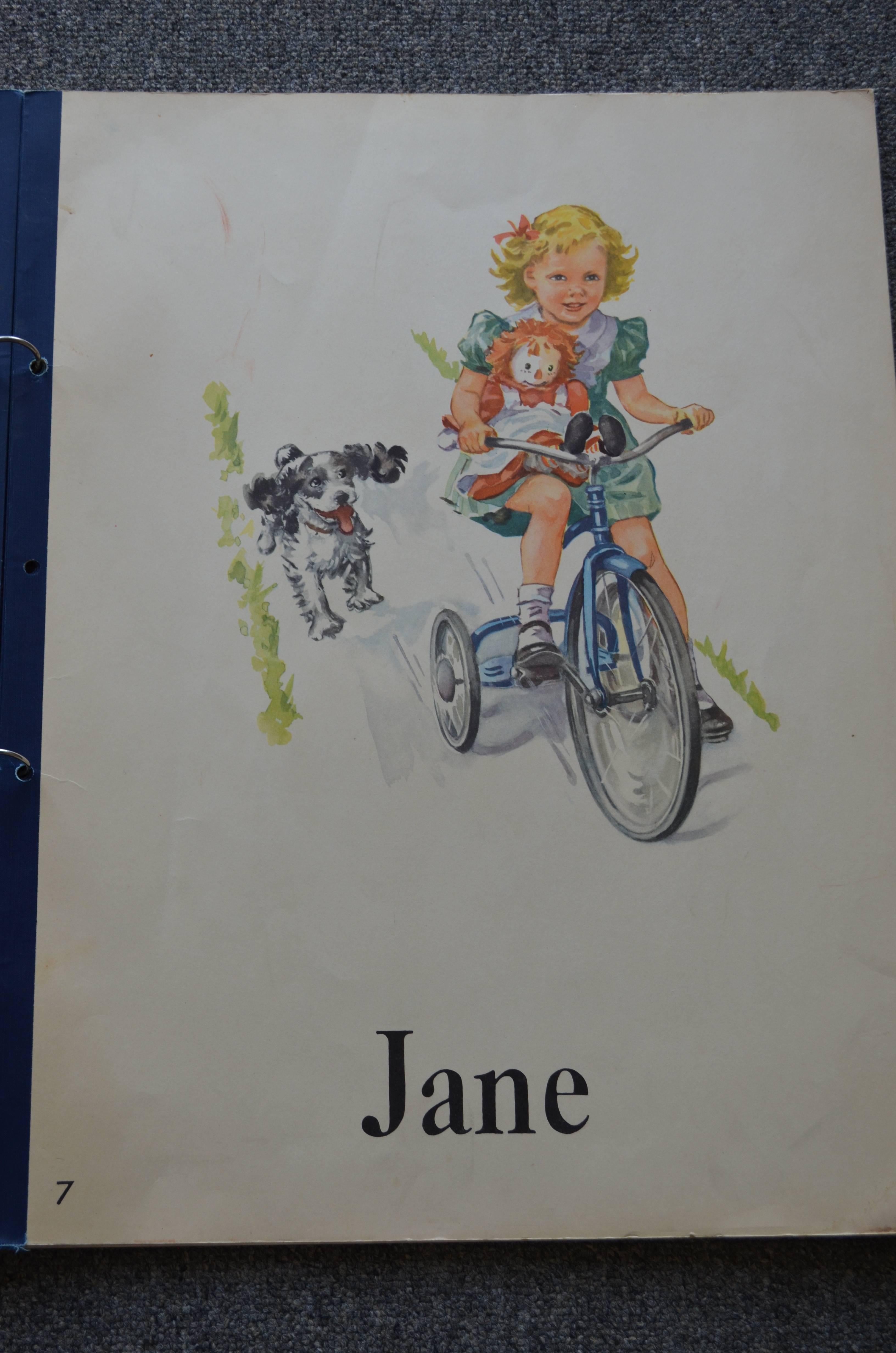 Paper Big Book of Dick and Jane for Beginning Readers, circa 1950s