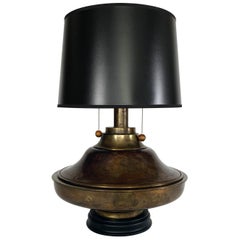 Big Brass, Large Vintage Table Lamp