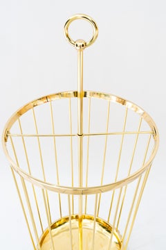 Big brass umbrella stand vienna around 1950s