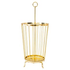 Big brass umbrella stand vienna around 1950s