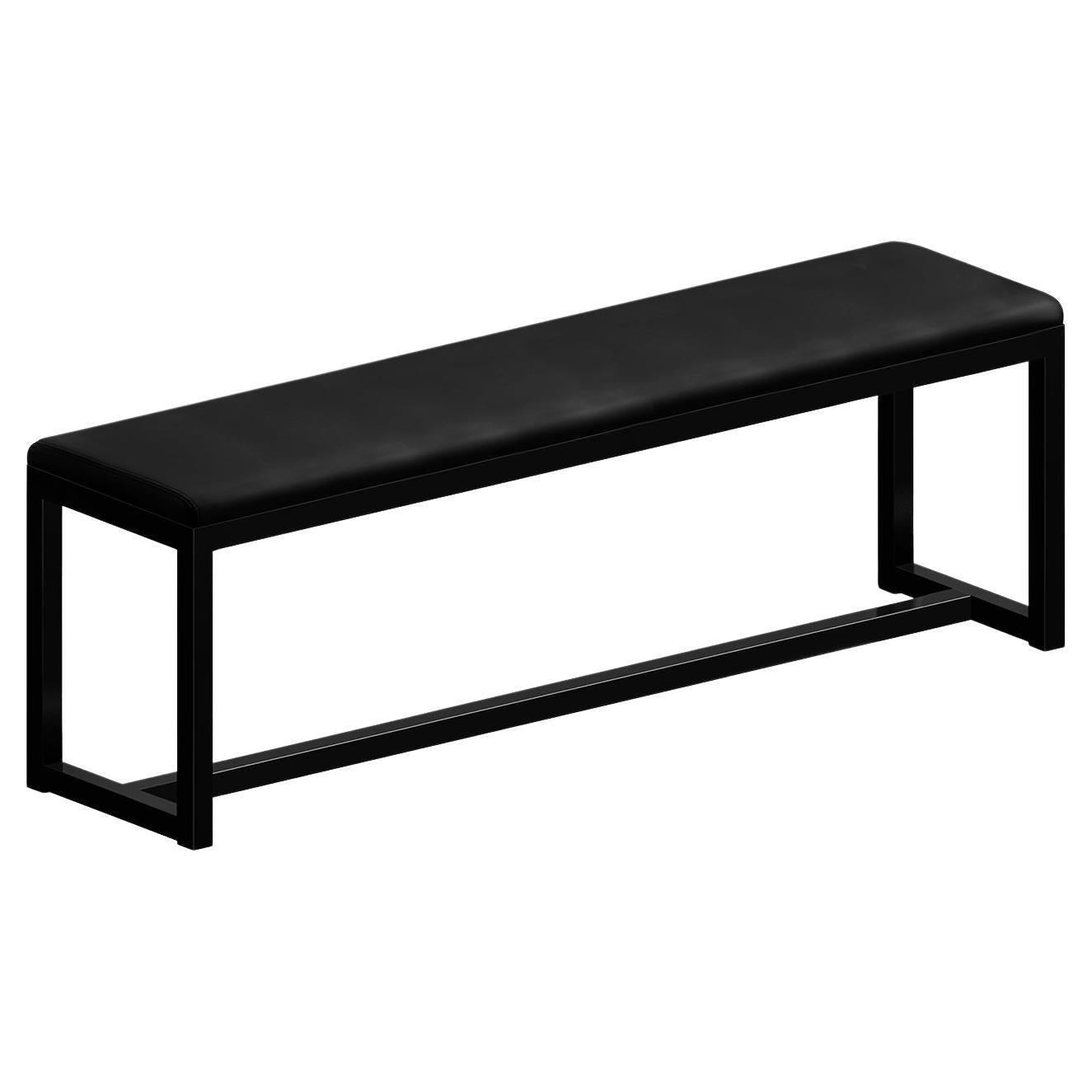Big Brother Small Black Bench by Maurizio Peregalli For Sale