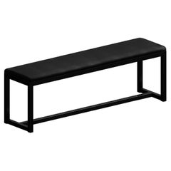 Big Brother Small Black Bench by Maurizio Peregalli