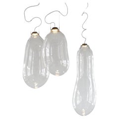Big Bubble Pendants Ensemble, Signed Alex de Witte