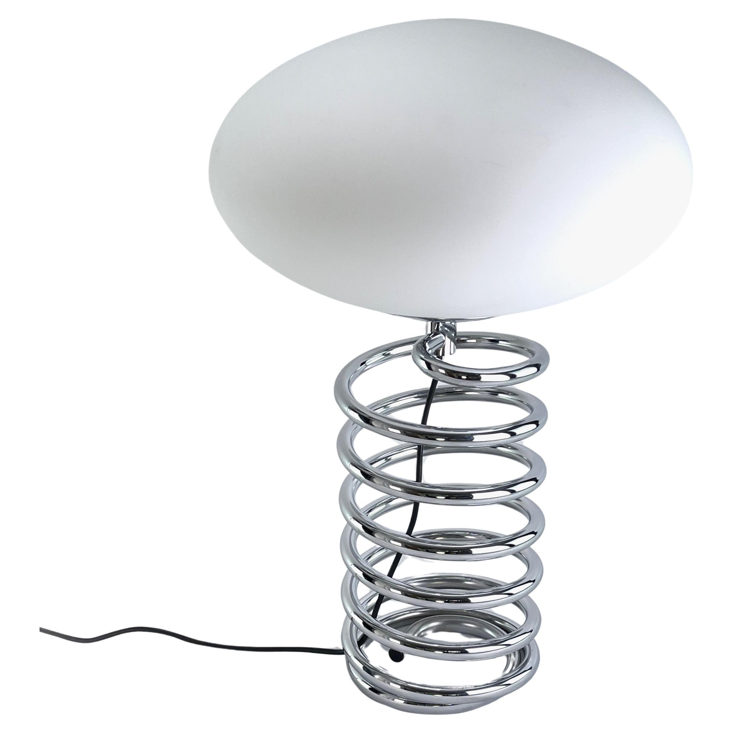 big  bulb Floor and Table Lamp "Spirale" by Ingo Maurer for Staff, 1970s For Sale