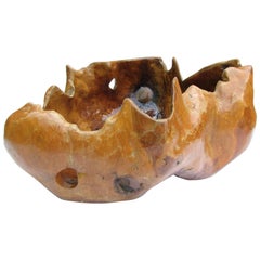 Big Burl Wood Bowl