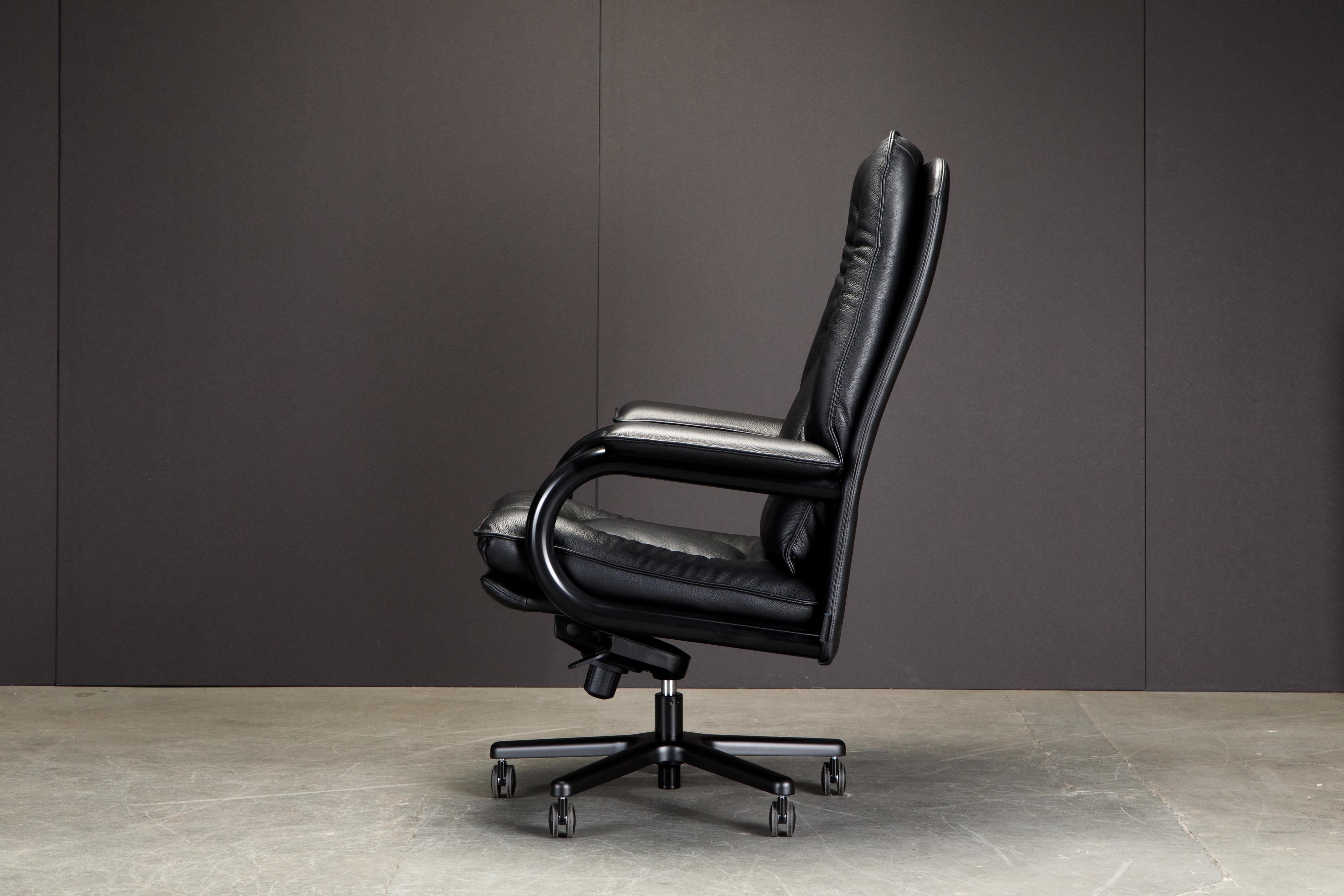 'Big' by Guido Faleschini for i4Mariani Leather Executive Desk Chair, Italy, New en vente 3