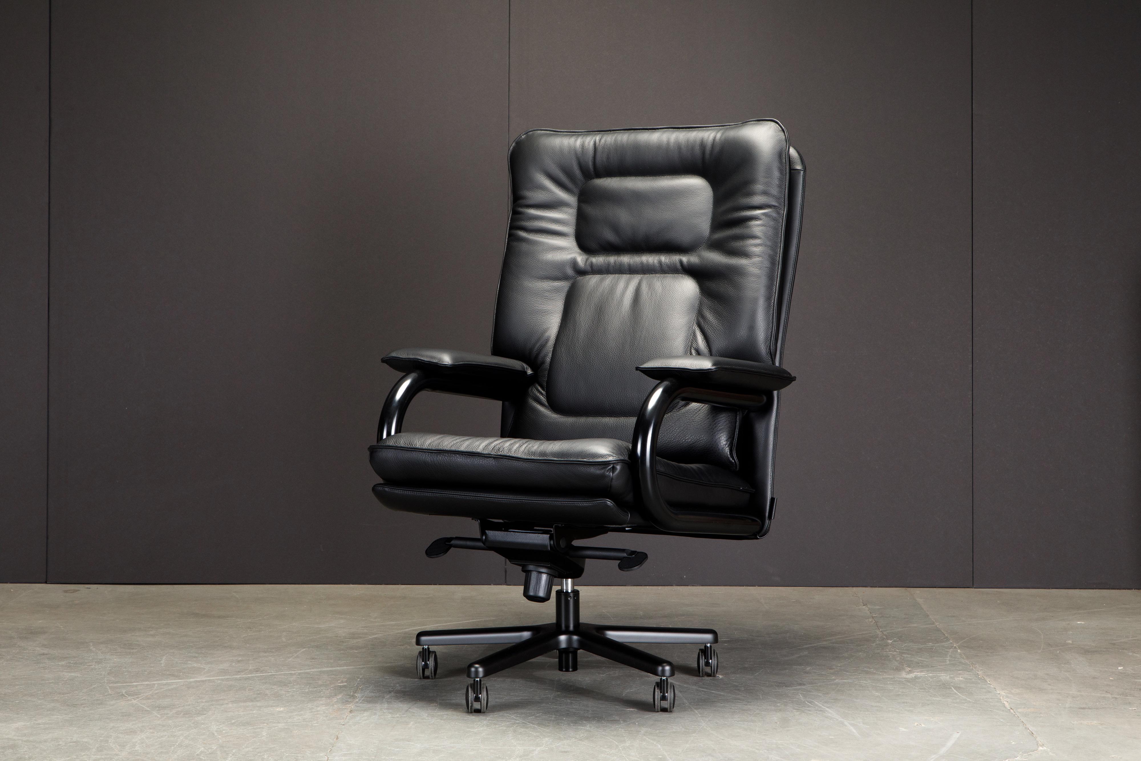 'Big' by Guido Faleschini for i4Mariani Leather Executive Desk Chair, Italy, New 5