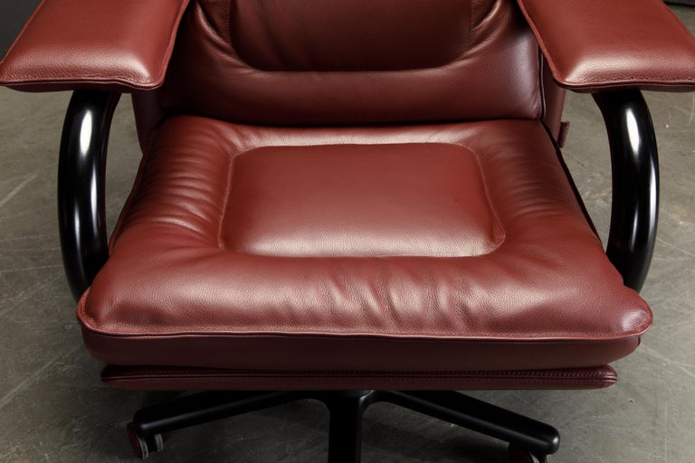 'Big' by Guido Faleschini for i4Mariani Leather Executive Desk Chair, Italy, New For Sale 5