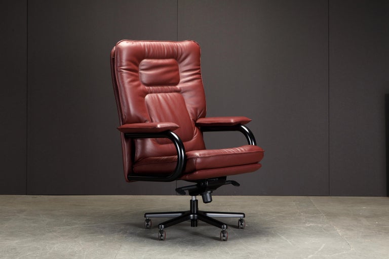 Modern 'Big' by Guido Faleschini for i4Mariani Leather Executive Desk Chair, Italy, New For Sale