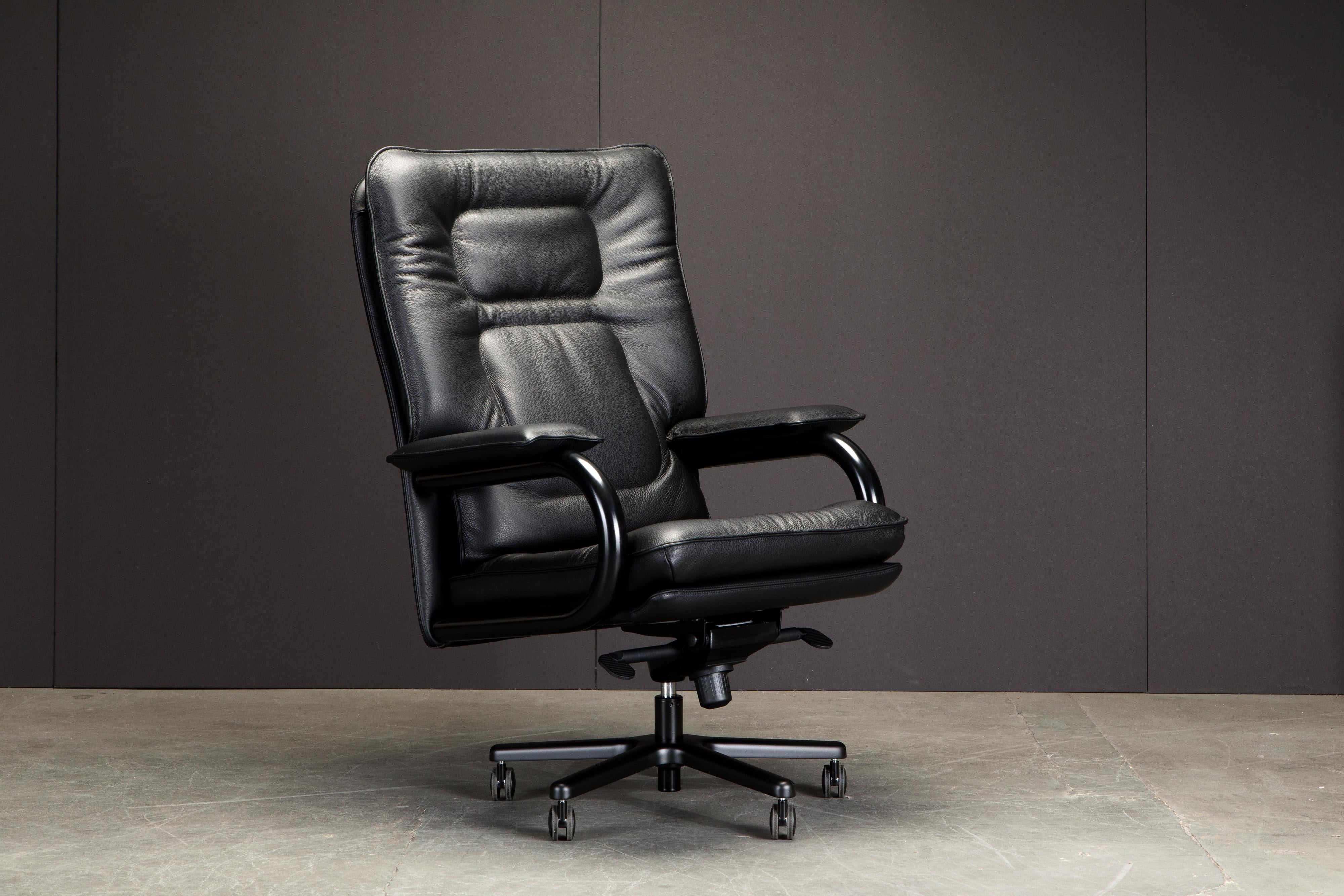 italien 'Big' by Guido Faleschini for i4Mariani Leather Executive Desk Chair, Italy, New en vente