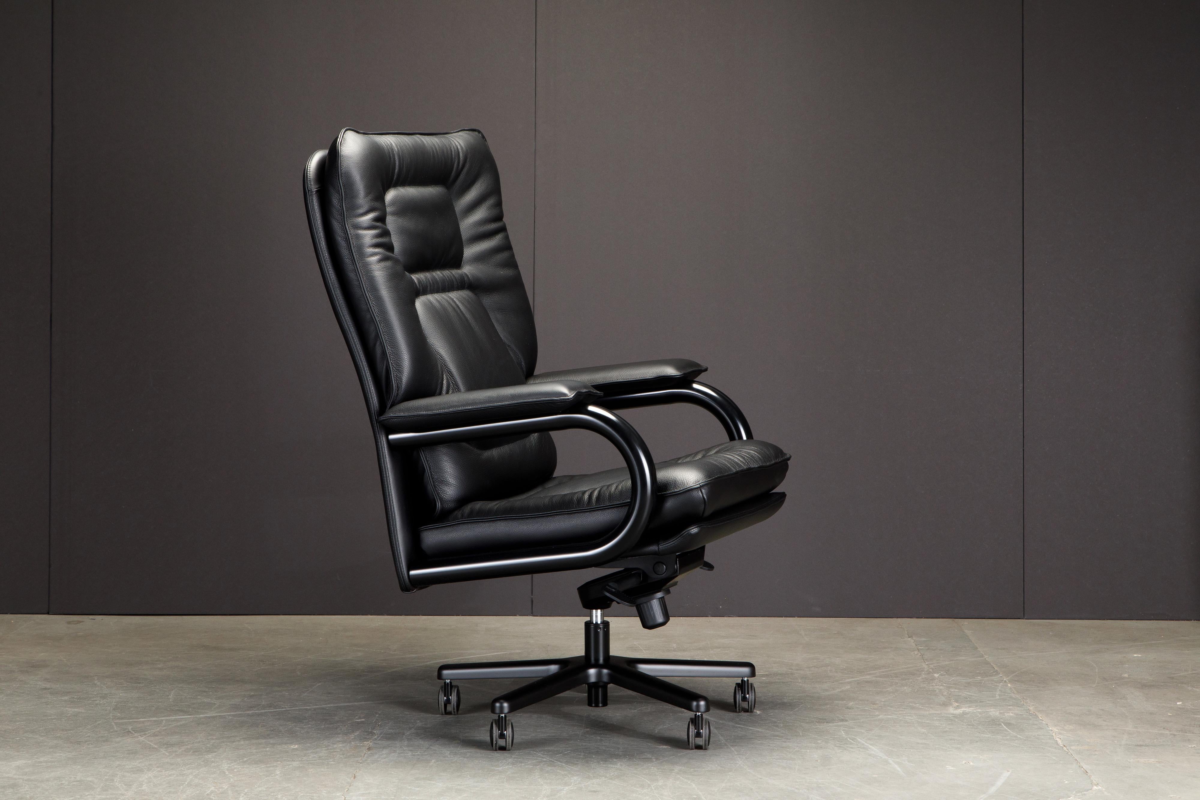 'Big' by Guido Faleschini for i4Mariani Leather Executive Desk Chair, Italy, New Neuf - En vente à Los Angeles, CA