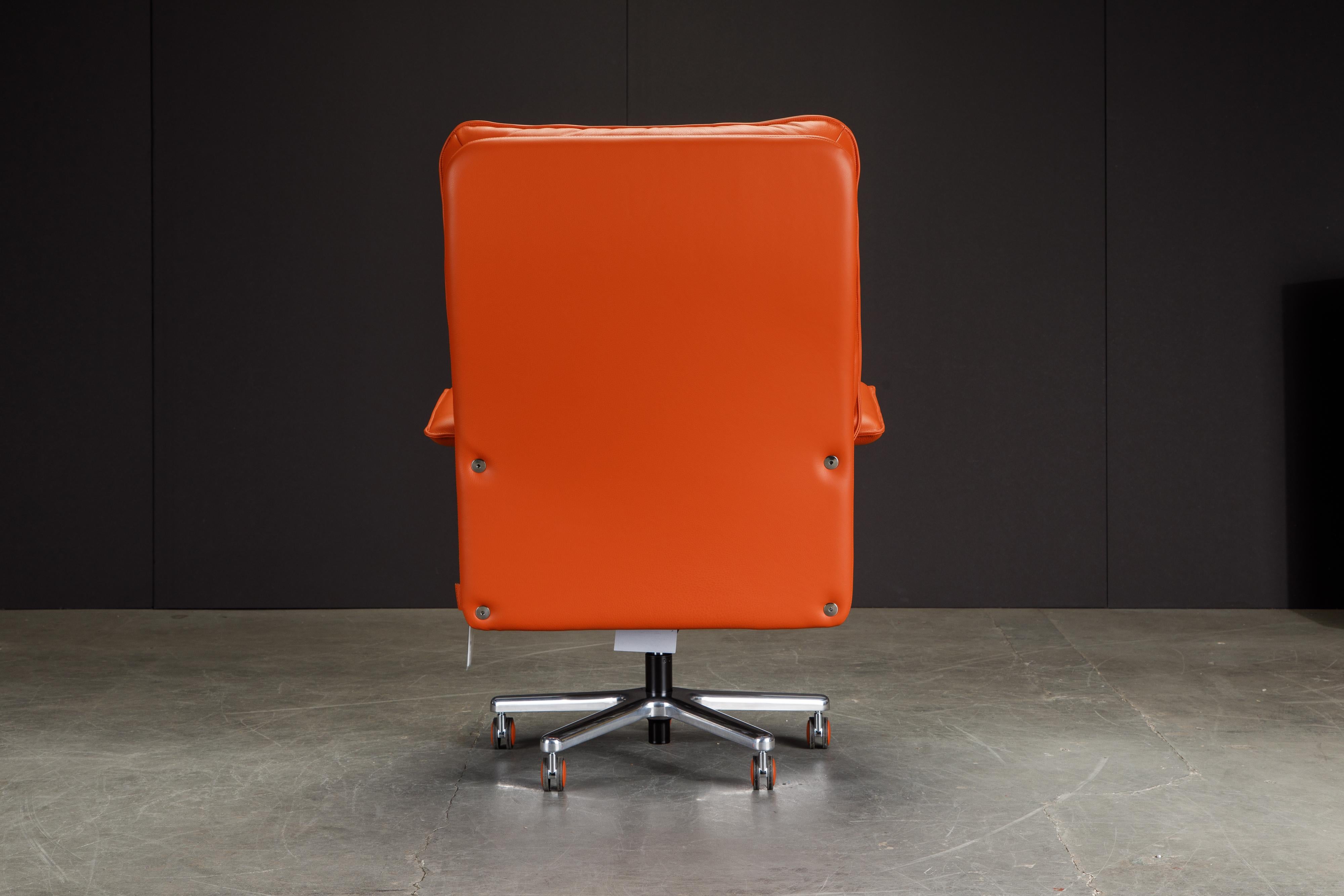XXIe siècle et contemporain « Big » de Guido Faleschini pour i4Mariani - Chaise de bureau en cuir, Italie, nouveau en vente