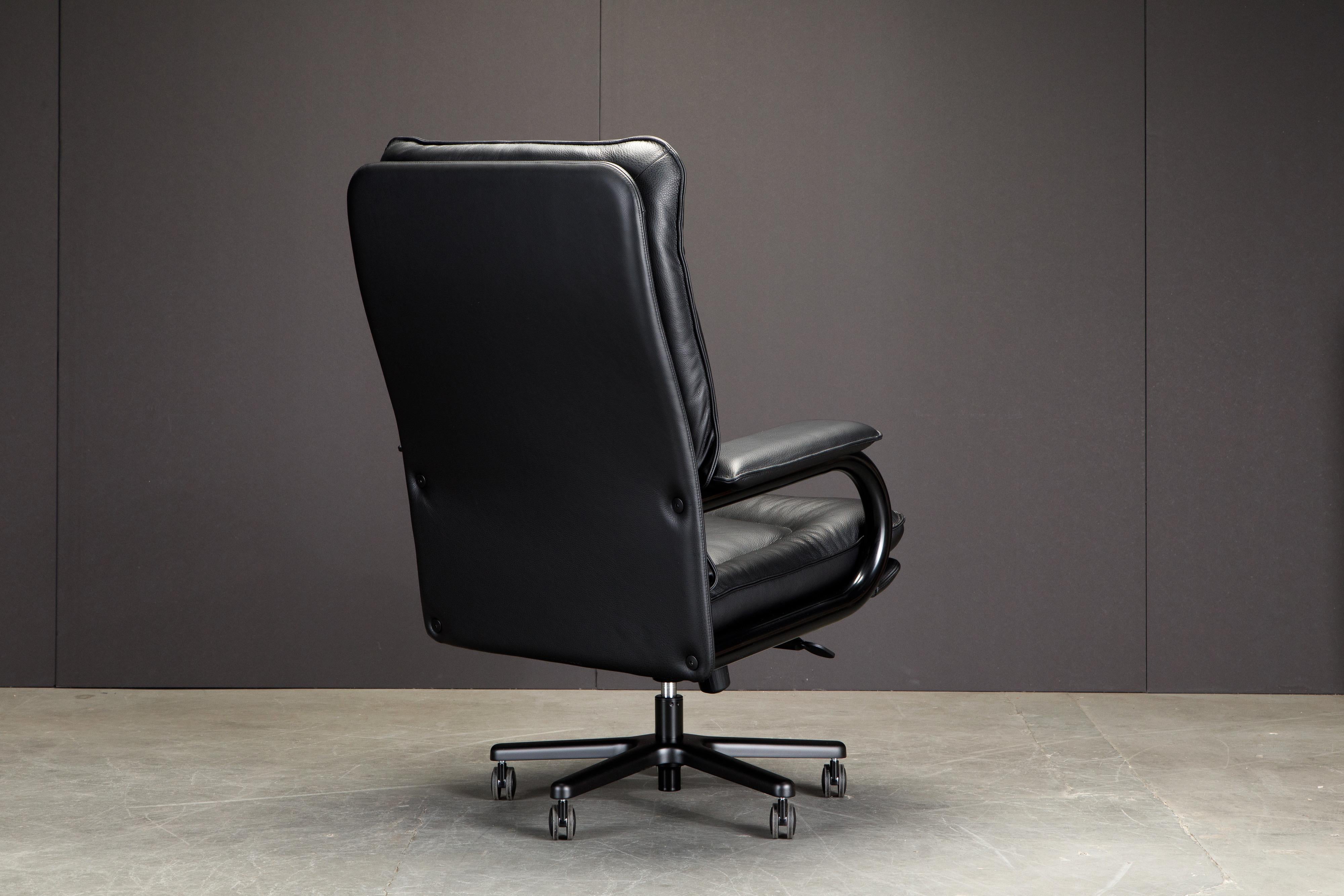 Cuir 'Big' by Guido Faleschini for i4Mariani Leather Executive Desk Chair, Italy, New en vente
