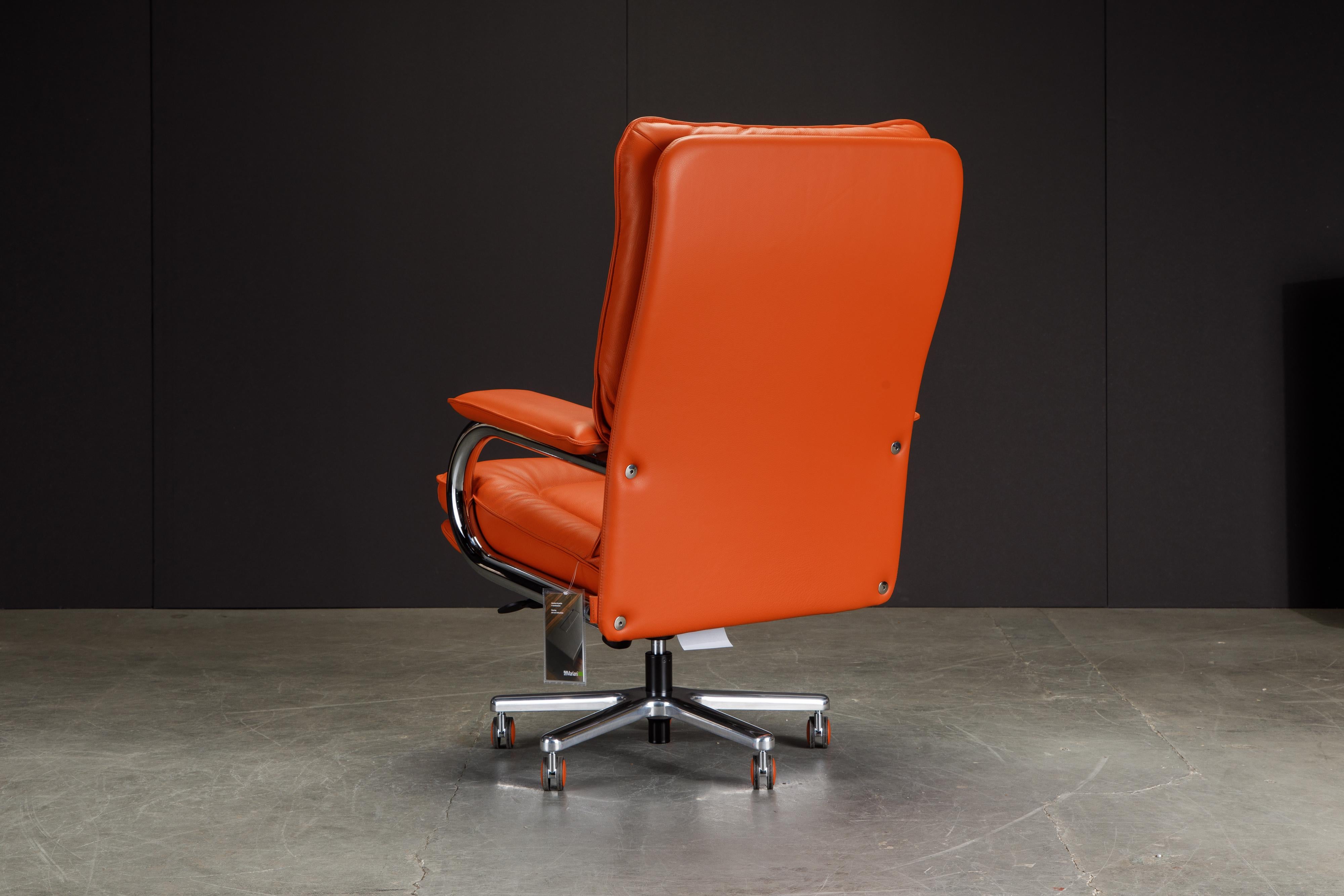 Executive-Schreibtischstuhl „Big“ von Guido Faleschini für i4Mariani aus Leder, Italien, neu im Angebot 1