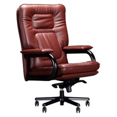 'Big' by Guido Faleschini for i4Mariani Leather Executive Desk Chair, Italy, New