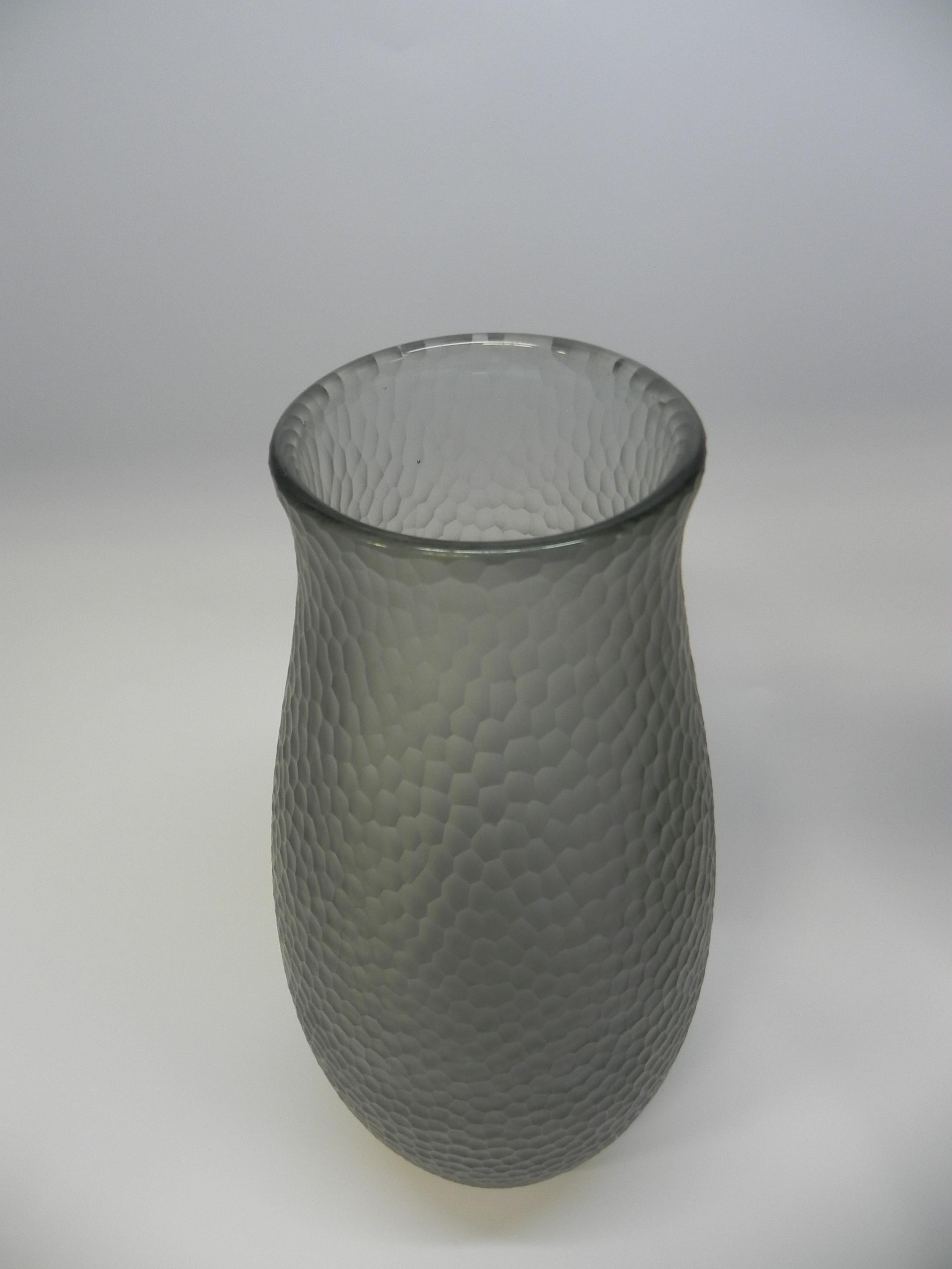 Big Carlo Scarpa Venini Murano Glass Vase 